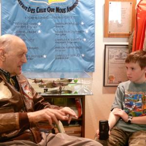 Bill Getz's first bomber mission
